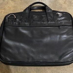 Briggs & Riley leather computer bag